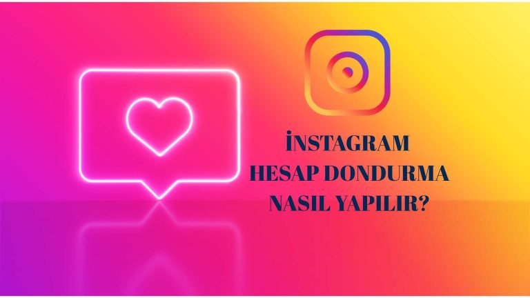 İnstagram Hesap Dondurma Nasıl Yapılır?