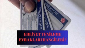Ehliyet Yenileme Evrakları Nelerdir?