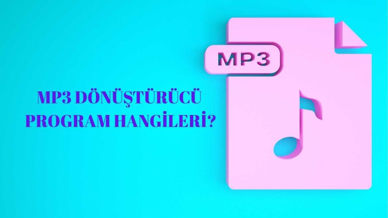 Mp3 Dönüştürücü Program Hangileri?
